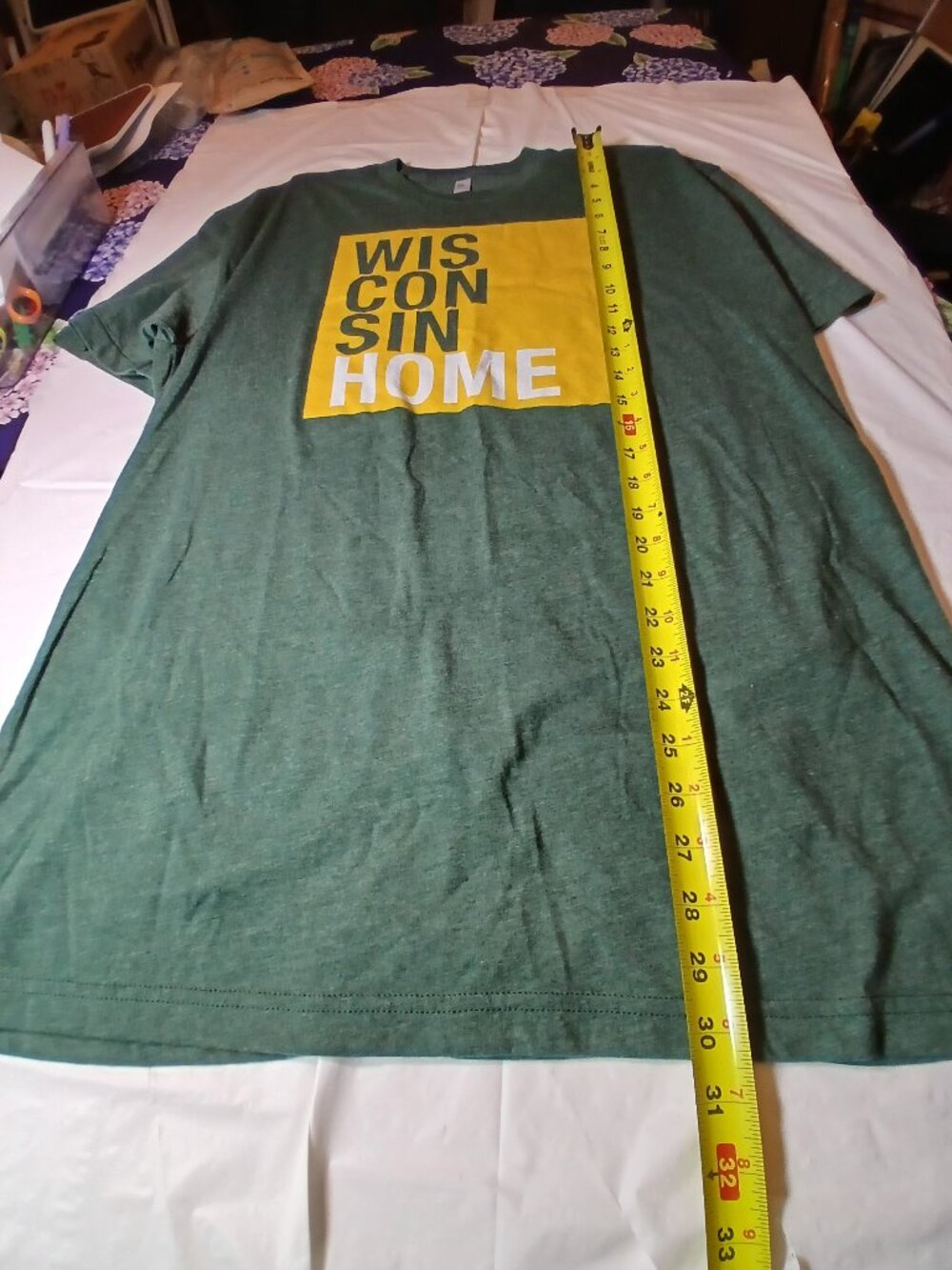 50 50 American Apparal shirt Wisconsin Home XL